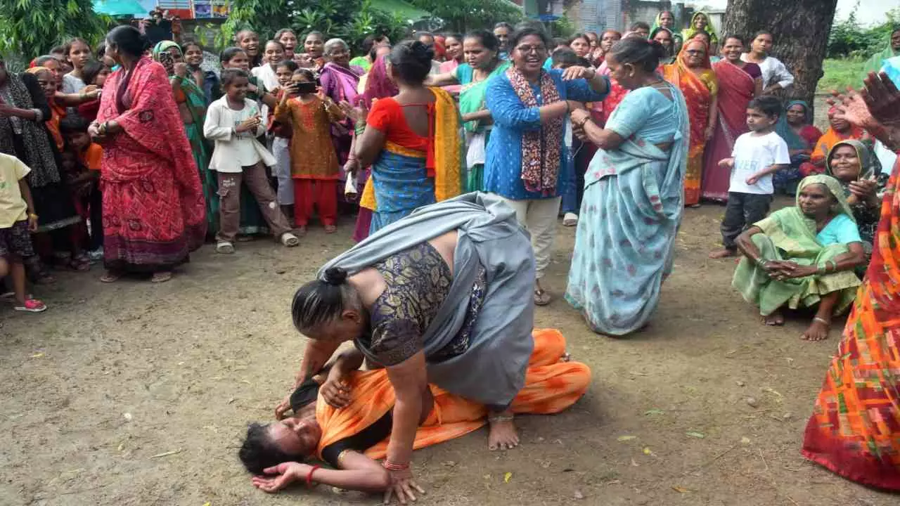 Lucknow Women Wrestling