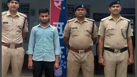 Nephew of station master arrested in diesel theft case in Jhansi