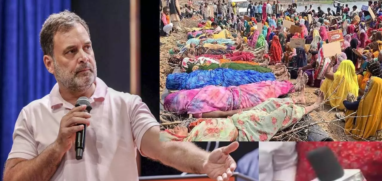 केन-बेतवा परियोजना पर राहुल गांधी का बड़ा ऐलान, आदिवासियों से बोले- ‘साथ हूं, सरकार पर बनाएंगे दबाव’
