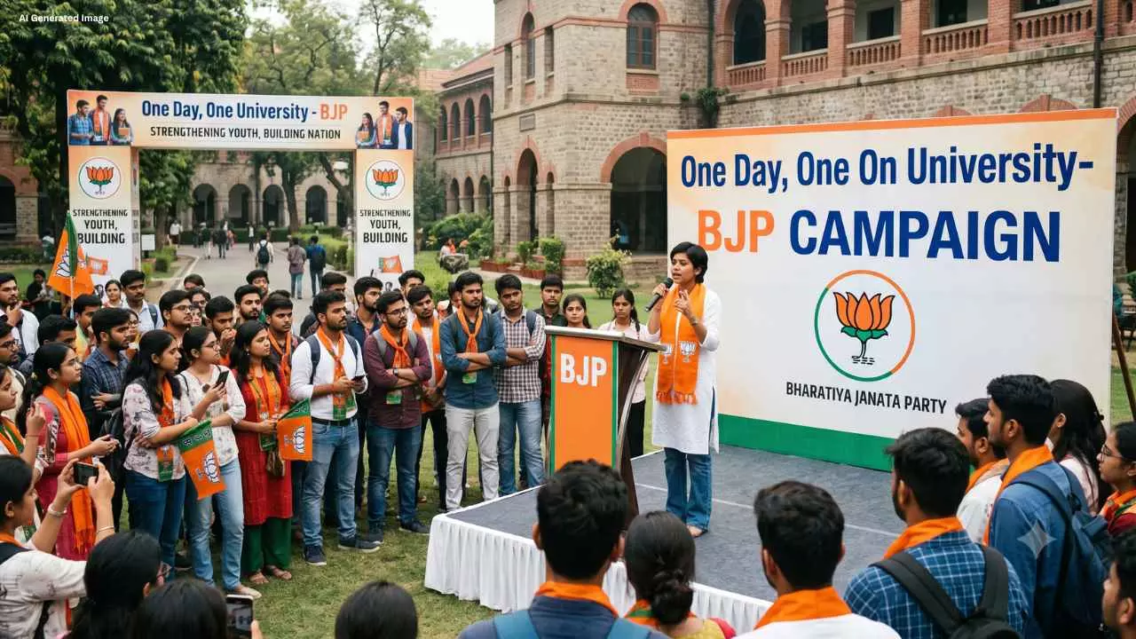 One Day, One University योजना क्या है, जिसके जरिए Gen-Z को लुभाने में लगी BJP? One Day, One University योजना क्या है, जिसके जरिए Gen-Z को लुभाने में लगी BJP?