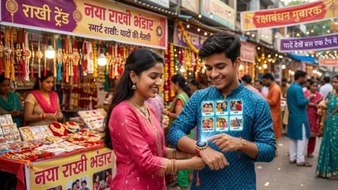 Raksha Bandhan 2026: NFC Rakhi, Silver Bracelet & Latest Rakhi Trends Raksha Bandhan 2026: NFC Rakhi, Silver Bracelet & Latest Rakhi Trends