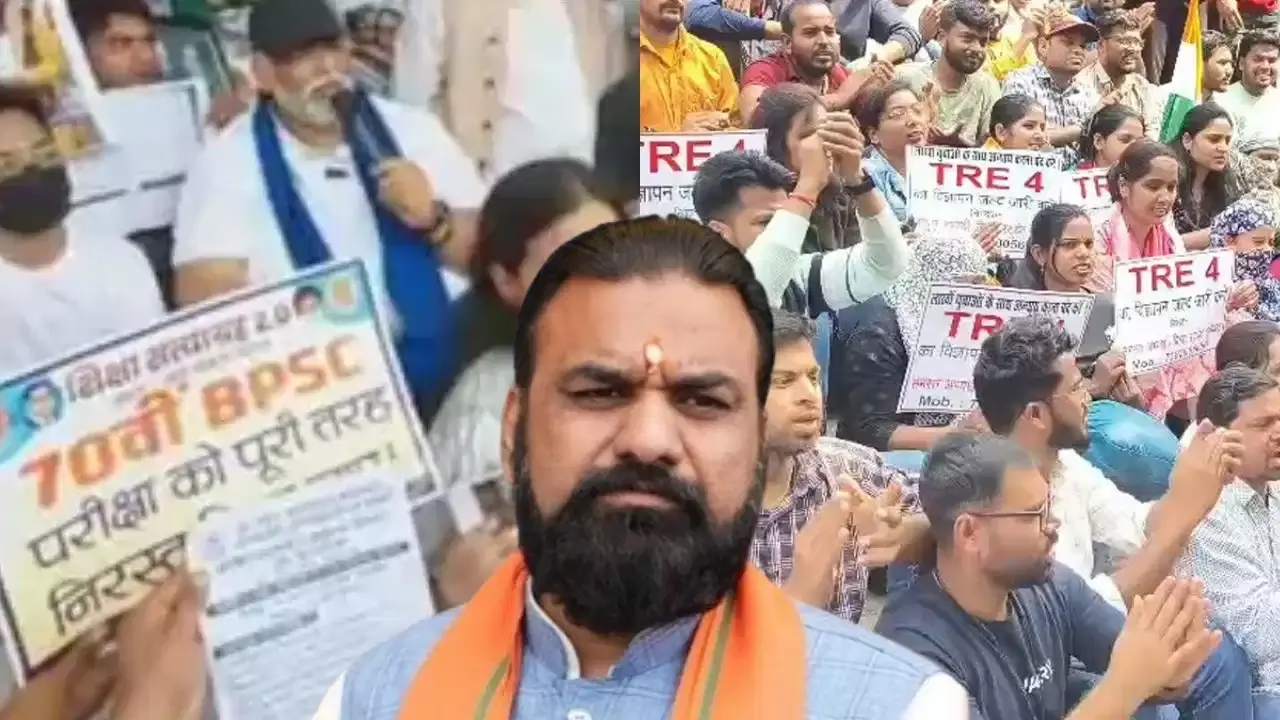 Bihar Student Protest