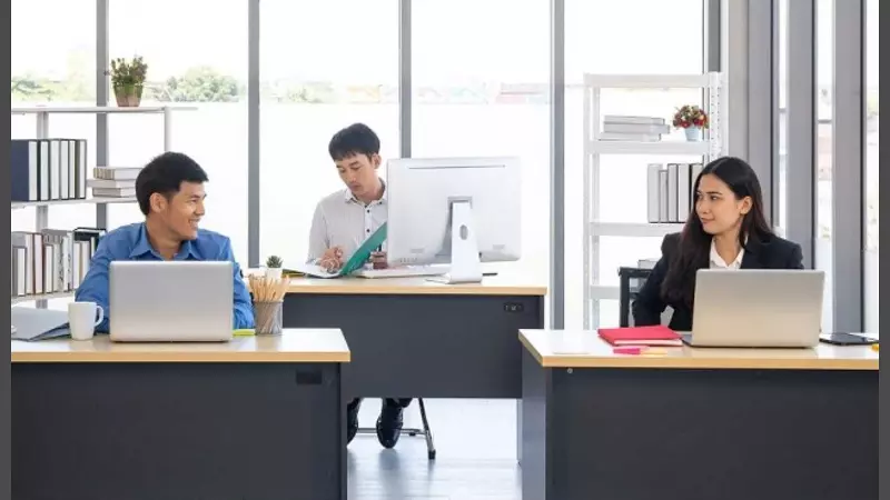 Youth looking for jobs sitting in fake offices in China, unique trend of stress relief Youth looking for jobs sitting in fake offices in China, unique trend of stress relief