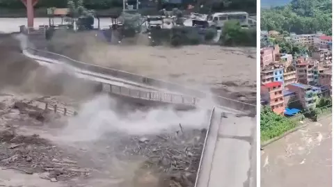 नेपाल में फ्लैश फ्लड से बिहार-UP में हाई अलर्ट, गंडक में 3 मीटर ऊंची लहर का खतरा; NDRF तैनात