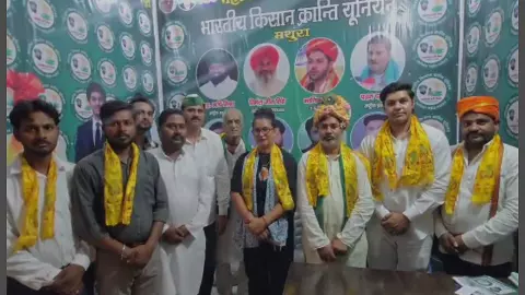 Strength to farmer organization, new responsibility for Laxman Choudhary and Udaybhan