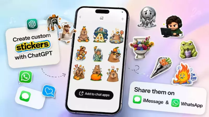 ChatGPT Sticker Feature: Create Custom AI Stickers and Share Them on WhatsApp