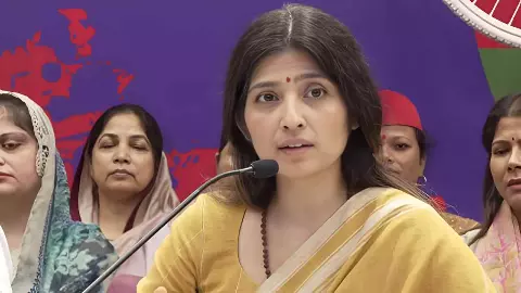 डिंपल यादव के महिला कार्ड पर BJP की महिला ब्रिगेड का हल्लाबोल! खोल दिया सपा का कच्चा-चिट्ठा