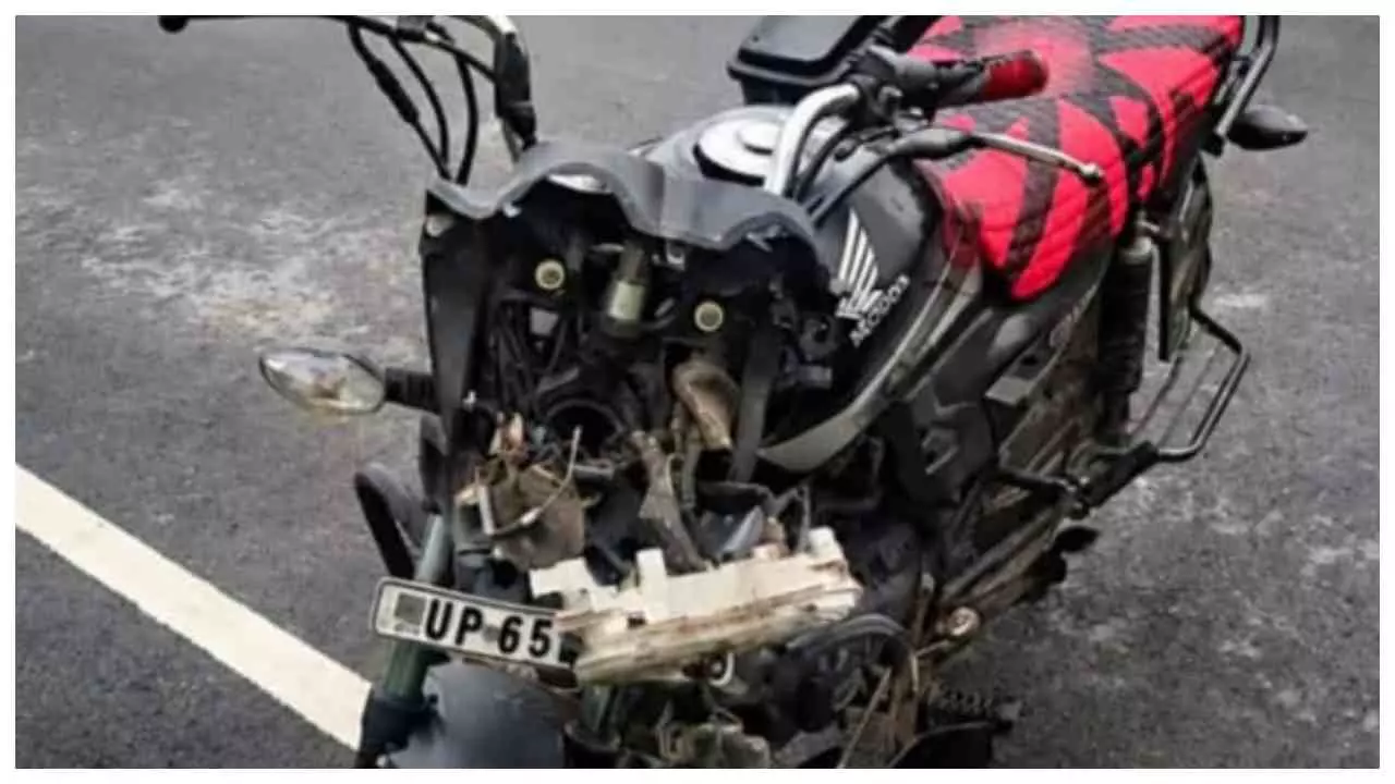 Chandauli News: VIP ड्यूटी पर जा रहे दरोगा-सिपाही की बाइक जंगली जानवर से टकराई, दोनों घायल Chandauli News: VIP ड्यूटी पर जा रहे दरोगा-सिपाही की बाइक जंगली जानवर से टकराई, दोनों घायल