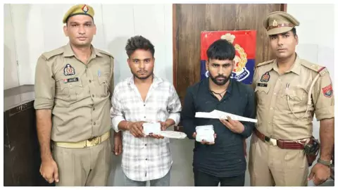 Firozabad News: शिकोहाबाद में खिलौना कारोबारी को नशीली कोल्ड्रिंक पिलाकर चोरी, दो गिरफ्तार Firozabad News: शिकोहाबाद में खिलौना कारोबारी को नशीली कोल्ड्रिंक पिलाकर चोरी, दो गिरफ्तार