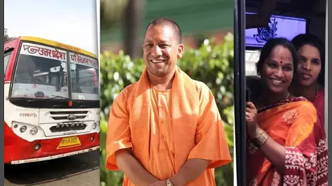 88.94 lakh passengers take free bus journey in UP on Raksha Bandhan