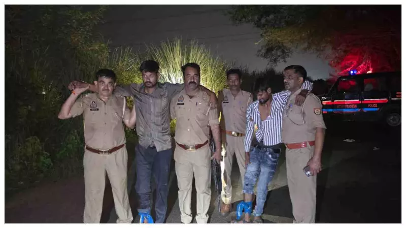 कानपुर देहात में पुलिस एनकाउंटर: गोकशी के 2 आरोपी गोली लगने से घायल, 3 गिरफ्तार