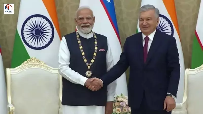 PM Modi Honoured in Uzbekistan