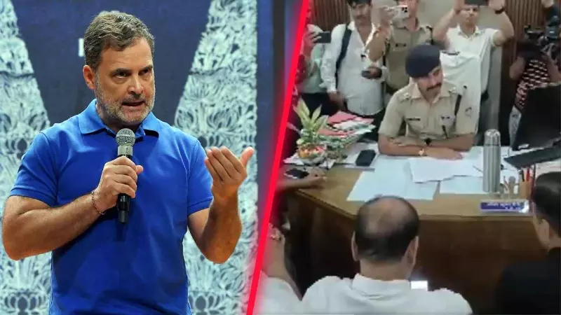 राहुल गांधी पर FIR से भड़की कांग्रेस! हल्द्वानी में CO ऑफिस में FIR की मांग पर अड़ें सैंकड़ों कार्यकर्ता, आंदोलन की चेतावनी राहुल गांधी पर FIR से भड़की कांग्रेस! हल्द्वानी में CO ऑफिस में FIR की मांग पर अड़ें सैंकड़ों कार्यकर्ता, आंदोलन की चेतावनी