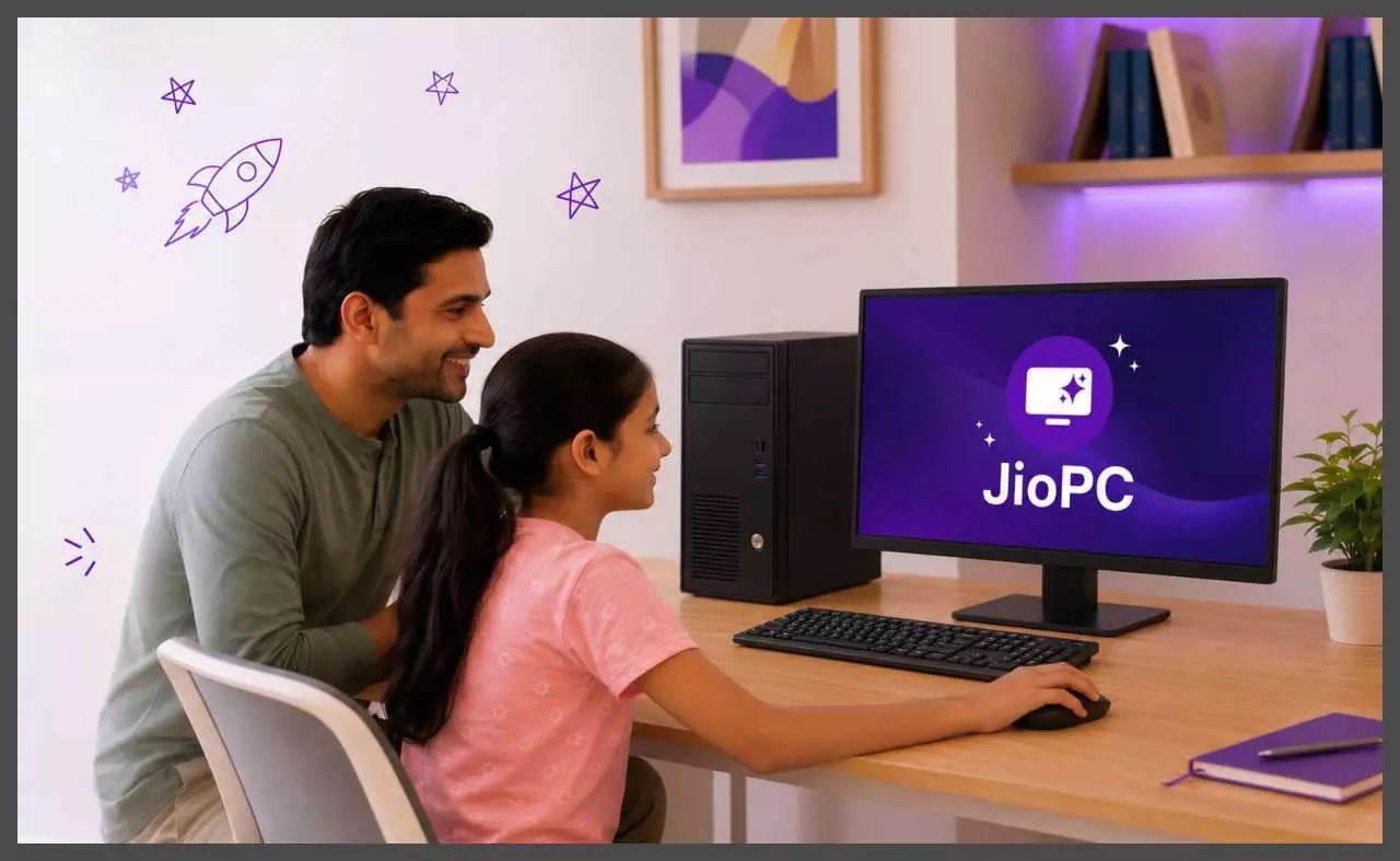 JioPC Plan: पुराने लैपटॉप-डेस्कटॉप बनेंगे और भी पावरफुल, JioPC देगा 16GB RAM और 1TB तक स्टोरेज JioPC Plan: पुराने लैपटॉप-डेस्कटॉप बनेंगे और भी पावरफुल, JioPC देगा 16GB RAM और 1TB तक स्टोरेज