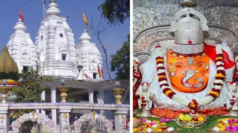 Khajrana Ganesh Temple: 1.25 Lakh Modaks, 11,000 Laddoos and ₹6 Crore Gold Ornaments Khajrana Ganesh Temple: 1.25 Lakh Modaks, 11,000 Laddoos and ₹6 Crore Gold Ornaments