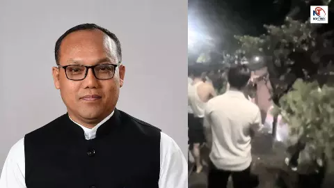 Manipur Blast Near Congress Leader Keisham Meghachandras Residence | Grenade Attack Suspected Manipur Blast Near Congress Leader Keisham Meghachandras Residence | Grenade Attack Suspected