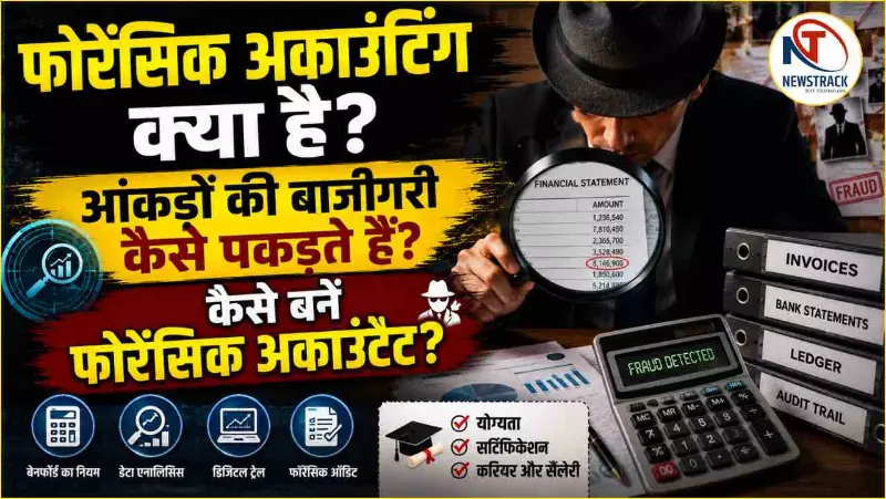 फोरेंसिक अकाउंटिंग क्या है? आंकड़ों की बाजीगरी कैसे पकड़ते हैं और कैसे बनें फोरेंसिक अकाउंटेंट फोरेंसिक अकाउंटिंग क्या है? आंकड़ों की बाजीगरी कैसे पकड़ते हैं और कैसे बनें फोरेंसिक अकाउंटेंट