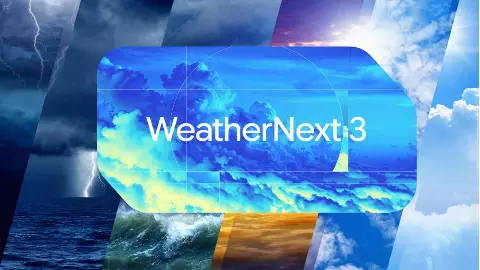 रियल टाइम सैटेलाइट डेटा से जानें मौसम का हाल! Google ने लॉन्च किया WeatherNext 3, हर घंटे मिलेगा नया अपडेट रियल टाइम सैटेलाइट डेटा से जानें मौसम का हाल! Google ने लॉन्च किया WeatherNext 3, हर घंटे मिलेगा नया अपडेट