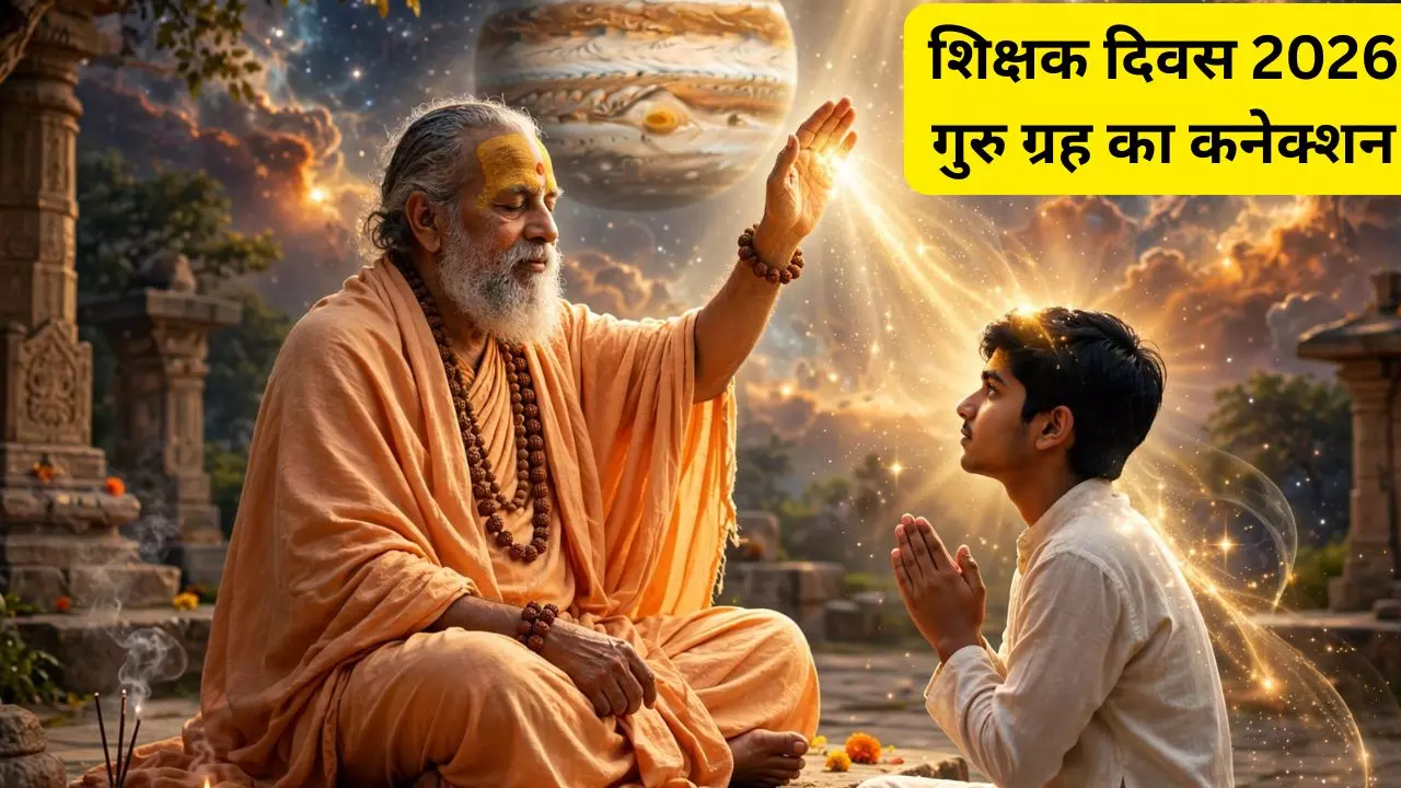Teachers Day: AI के दौर में भी क्यों जरूरी है गुरु? शिक्षक दिवस पर जानें गुरु और बृहस्पति का कनेक्शन Teachers Day: AI के दौर में भी क्यों जरूरी है गुरु? शिक्षक दिवस पर जानें गुरु और बृहस्पति का कनेक्शन