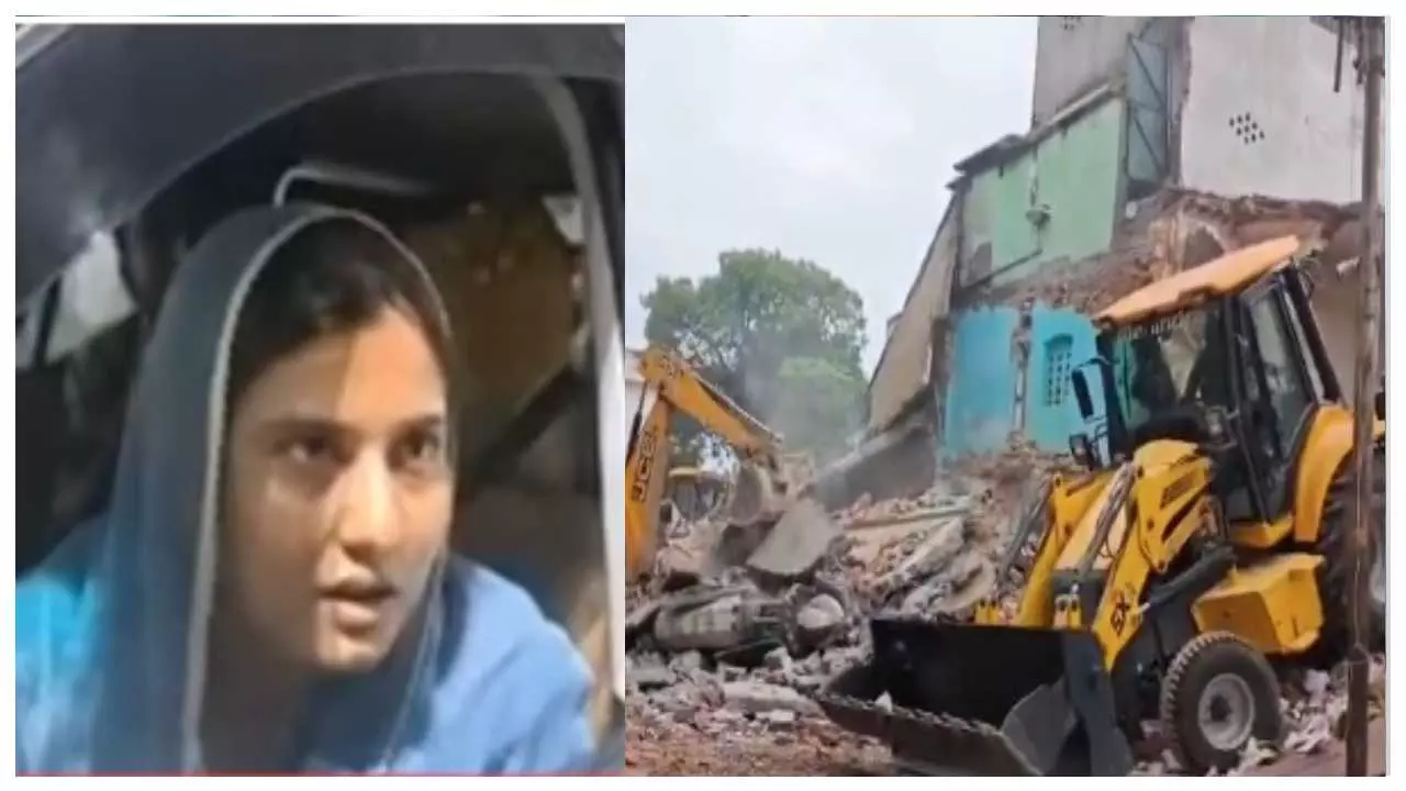सहारनपुर में मस्जिद पर बुलडोजर चलाने से बवाल, सपा सांसद इकरा हसन हाउस अरेस्ट; भारी पुलिस फोर्स तैनात सहारनपुर में मस्जिद पर बुलडोजर चलाने से बवाल, सपा सांसद इकरा हसन हाउस अरेस्ट; भारी पुलिस फोर्स तैनात