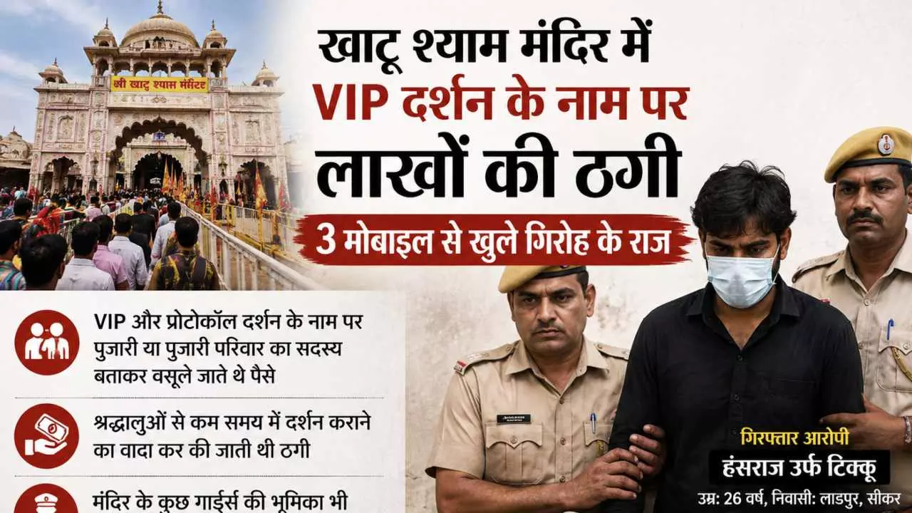 Khatu Shyam VIP Darshan Scam: 3 Phones Expose a Lakhs-Worth Fraud Network