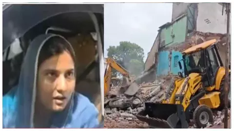 सहारनपुर में मस्जिद पर बुलडोजर चलाने से बवाल, सपा सांसद इकरा हसन हाउस अरेस्ट; भारी पुलिस फोर्स तैनात सहारनपुर में मस्जिद पर बुलडोजर चलाने से बवाल, सपा सांसद इकरा हसन हाउस अरेस्ट; भारी पुलिस फोर्स तैनात