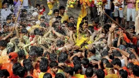 Maharashtra Dahi Handi Accident Maharashtra Dahi Handi Accident