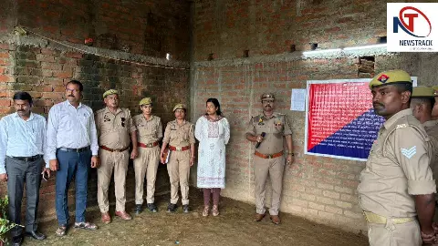 Sonbhadra News: गैंगस्टर हफीज की 37.50 लाख की संपत्ति कुर्क, गोवंश तस्करी की कमाई से बना था मकान