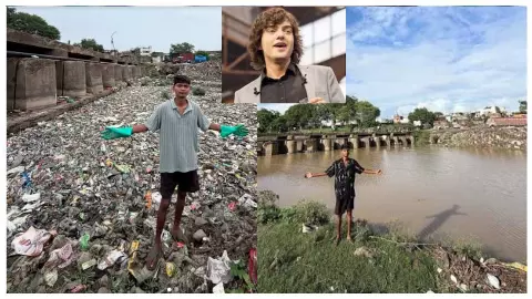 अकेले गंदी नदी साफ कर रहा था 20 साल का बिट्टू तबाही, अब डच CEO ने दिया नौकरी का ऑफर अकेले गंदी नदी साफ कर रहा था 20 साल का बिट्टू तबाही, अब डच CEO ने दिया नौकरी का ऑफर