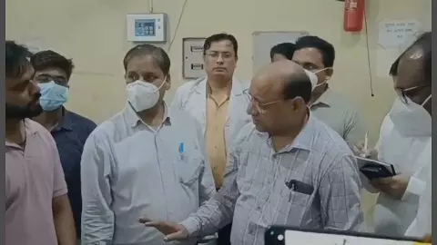 DM inspected government trauma centre, gave instructions DM inspected government trauma centre, gave instructions