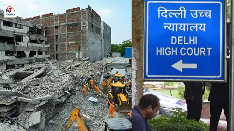 Delhi HC Orders High-Level Probe | Satya Niketan Building Collapse