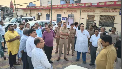 Police alert before Ramlila in Aligarh, security arrangements taken
