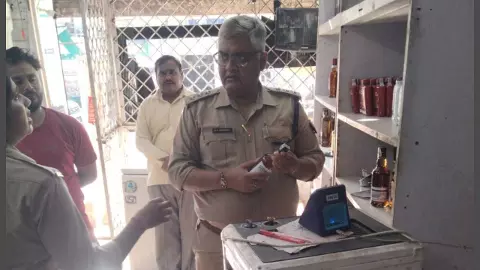 Inspection of shops started in Jhansi division after alcohol deaths in Sagar