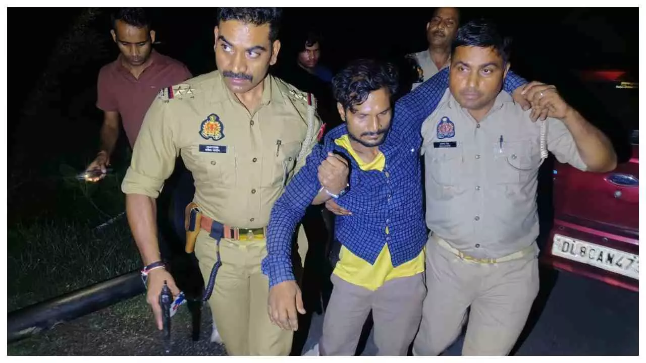 Firozabad News: टूंडला में सर्राफा दुकान नकबजनी का खुलासा, मुठभेड़ में एक घायल; 3 गिरफ्तार
