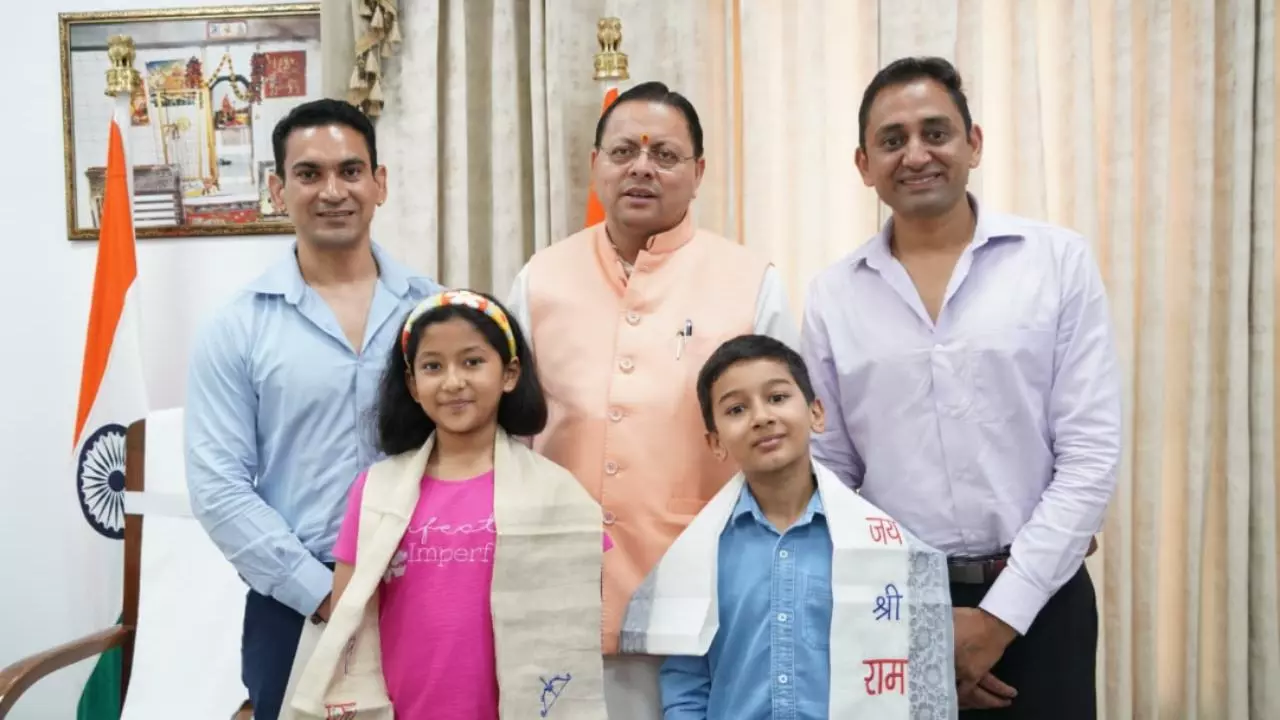 Kilimanjaro Summit: 9-Year-Old Riyansh and 10-Year-Old Prisha Make Uttarakhand Proud