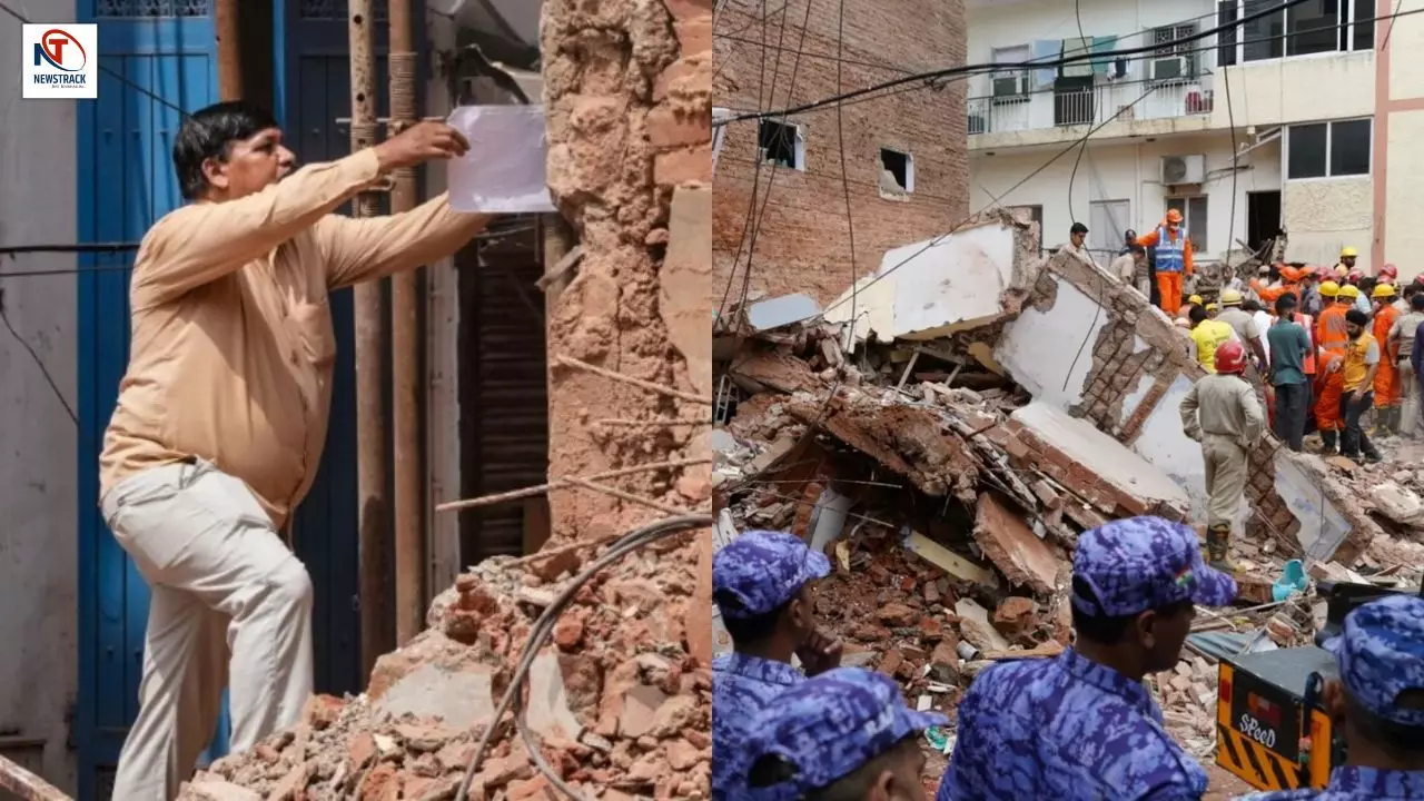 Satya Niketan Building Collapse | MCD Surveys 1100 PGs | Demolition Action Against 24 Properties Satya Niketan Building Collapse | MCD Surveys 1100 PGs | Demolition Action Against 24 Properties