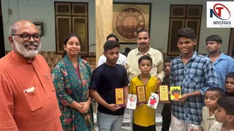 Aligarh News: MY Bharat के युवाओं ने अनाथ बच्चों के साथ मनाया पांच दिवसीय सेवा संगम