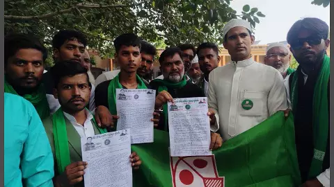 AIMIM demonstration in Kannauj, protests said over demolition of mosques