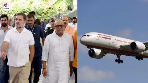 Rahul Gandhi’s Air India Flight Makes Go-Around Before Safe Landing in Lucknow