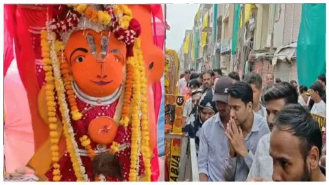40 घंटे की मशक्कत, JCB की पूरी ताकत... फिर भी नहीं हिले उज्जैन के खड़े हनुमान! अब स्कैनिंग से खुलेगा राज 40 घंटे की मशक्कत, JCB की पूरी ताकत... फिर भी नहीं हिले उज्जैन के खड़े हनुमान! अब स्कैनिंग से खुलेगा राज