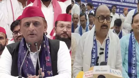 अखिलेश यादव के नीले ड्रेस कोड पर बसपा का वार, विश्वनाथ पाल बोले- नीली टी-शर्ट से कुछ नहीं होगा