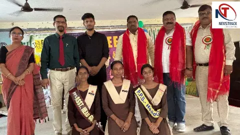 पायनियर स्कूल में अलंकरण समारोह, विद्यार्थियों ने शपथ लेकर संभाली नेतृत्व और अनुशासन की जिम्मेदारी