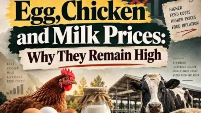 Egg Chicken Milk Price: Rising Maize and Soybean Costs Push Food Prices Higher