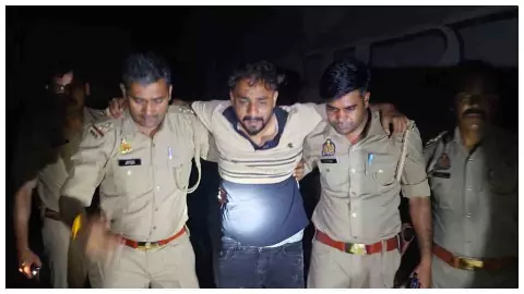 Meerut News: असलहा तस्करों से पुलिस की मुठभेड़, पैर में गोली लगने के बाद एक गिरफ्तार