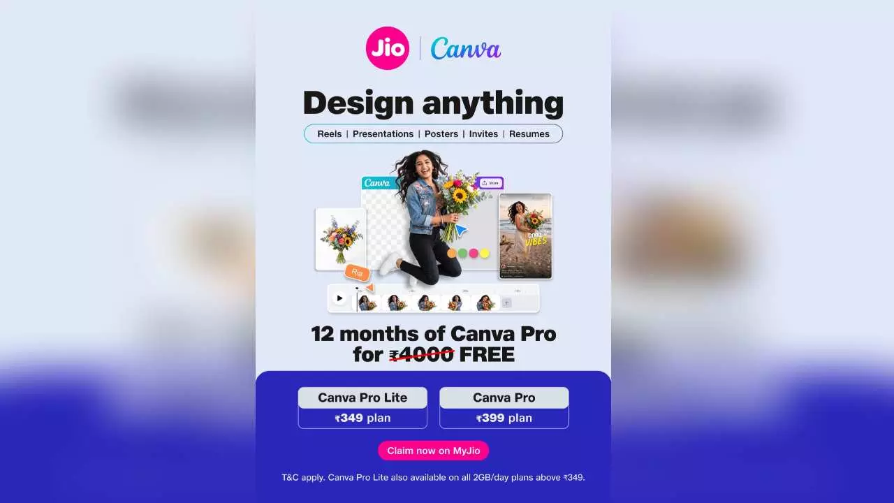 Jio Canva Pro Offer Jio Canva Pro Offer