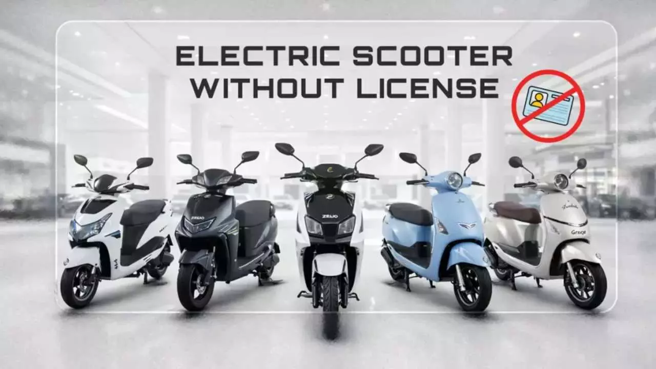 Electric Scooty: 70KM Range, No License or Number Plate, Starts at ₹53,000 Electric Scooty: 70KM Range, No License or Number Plate, Starts at ₹53,000