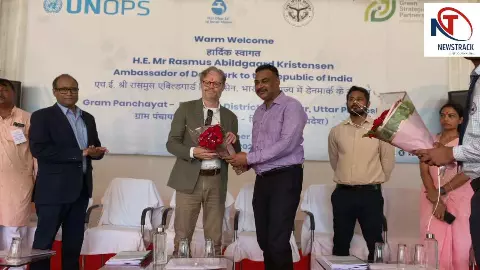 डेनमार्क के राजदूत रास्मस ने देखा जल जीवन मिशन का काम, जल संरक्षण और महिला भागीदारी की सराहना