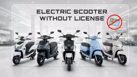 Electric Scooty: 70KM Range, No License or Number Plate, Starts at ₹53,000 Electric Scooty: 70KM Range, No License or Number Plate, Starts at ₹53,000