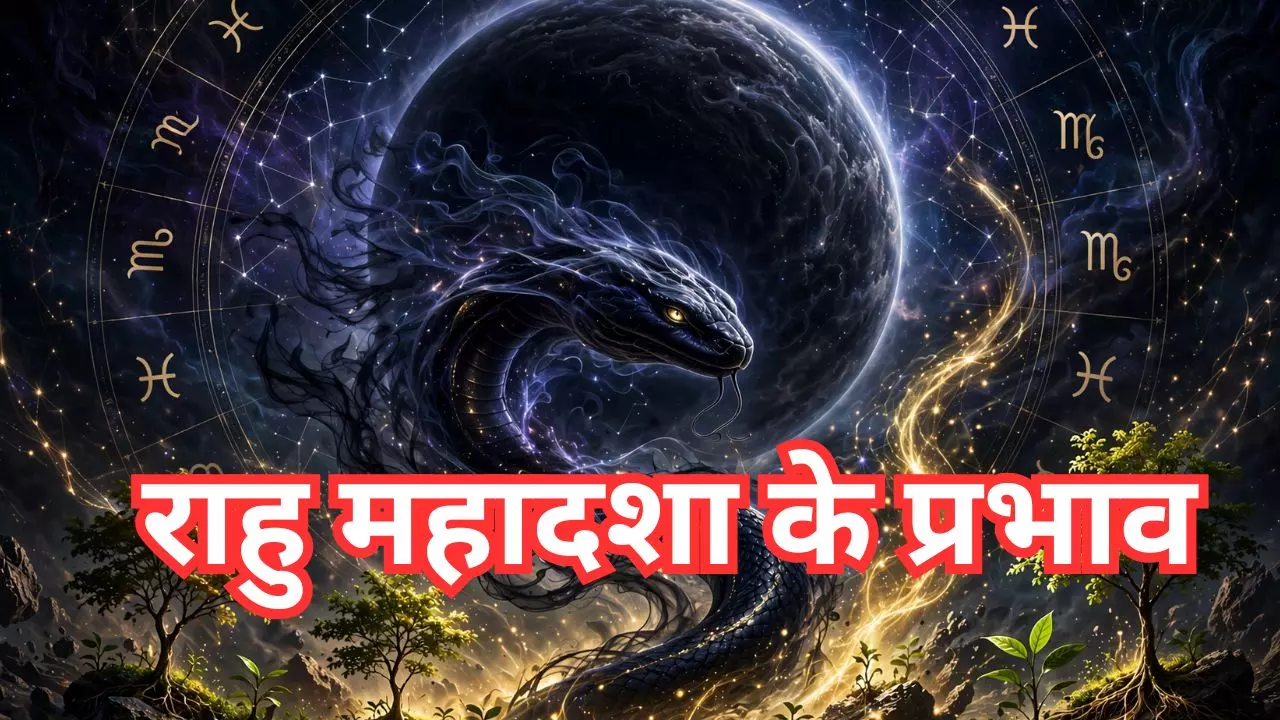 Rahu Mahadasha शुरू होते ही बदलती है जिंदगी 18 साल तक रहता है असर, जानें धन-करियर में क्या है प्रभाव