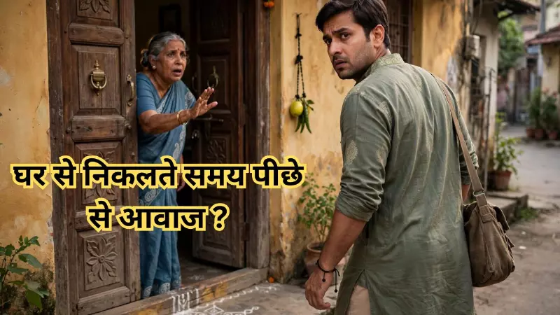 घर से निकलते समय पीछे से आवाज क्यों नहीं देनी चाहिए? जानें वजह और गलती से ऐसा हो जाए तो क्या करें